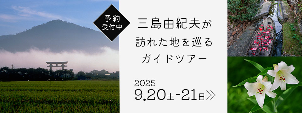 三島由紀夫が訪れた地を巡るガイドツアー