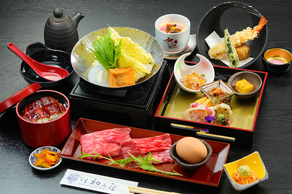 奈良食材にこだわった御膳プラン　あをがき