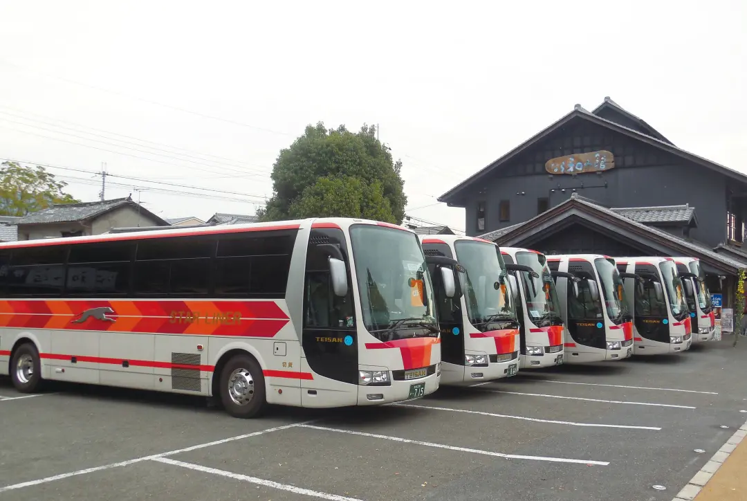 団体バス専用駐車場