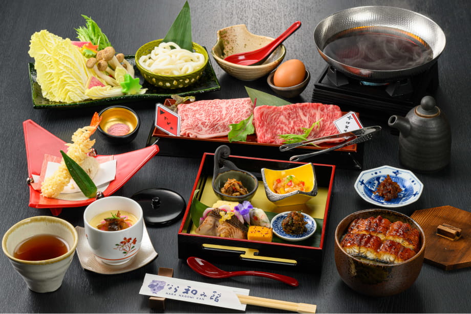 伊賀牛と大和牛の食べ比べ御膳