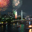 【今月のお出かけ・観光情報　大阪】大阪の夜空をを彩る花火！大阪の夏、天神祭