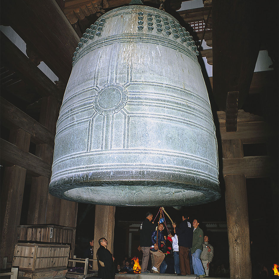 東大寺の除夜の鐘