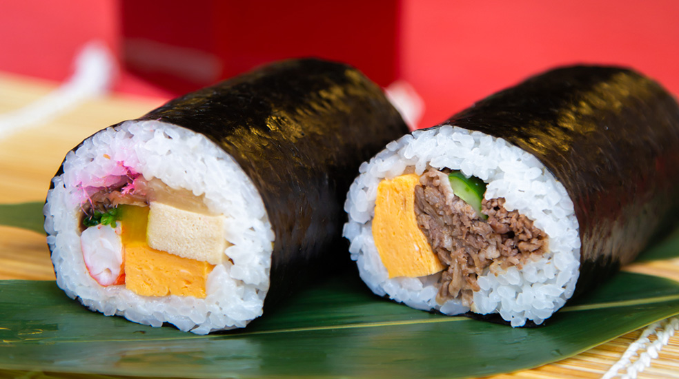 うぶすなの恵方巻